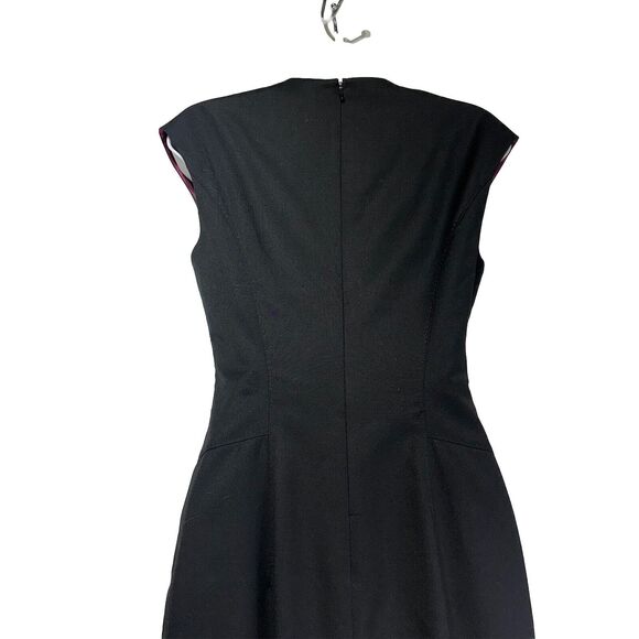 Ted baker London Black Sheath Dress Size 1 - Picture 8 of 13
